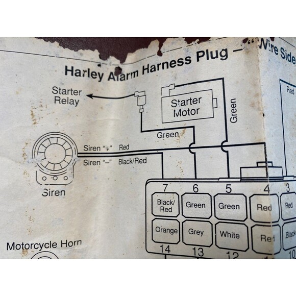 STOP Harley Davidson Motorcycle Alarm System, 12V Motorcycle Anti Theft - Picture 3 of 5